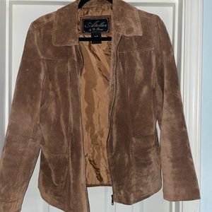 Atelier by B. Thomas suede Leather Jacket